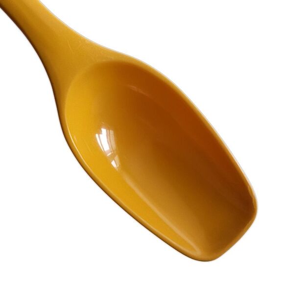 Vintage Foley Spoon Nylon Cooking Serving Utensil Bright Golden Yellow Retro - Picture 4 of 16